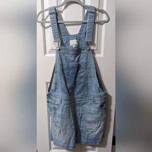 Calvin Klein Jeans Short Overalls, Women's Large